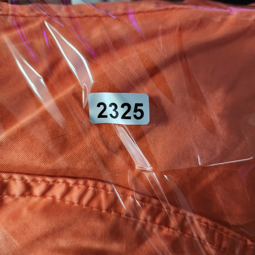Polo Ralph Lauren Mens 40x32 Orange Paratrooper Tactical Flight Cargo Pants - Picture 6 of 6